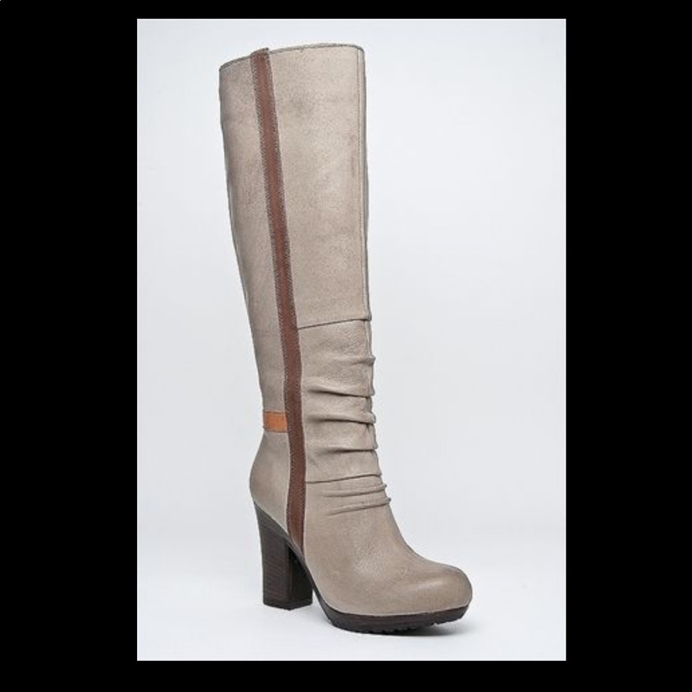Seychelles Manchester Boots- grey leather